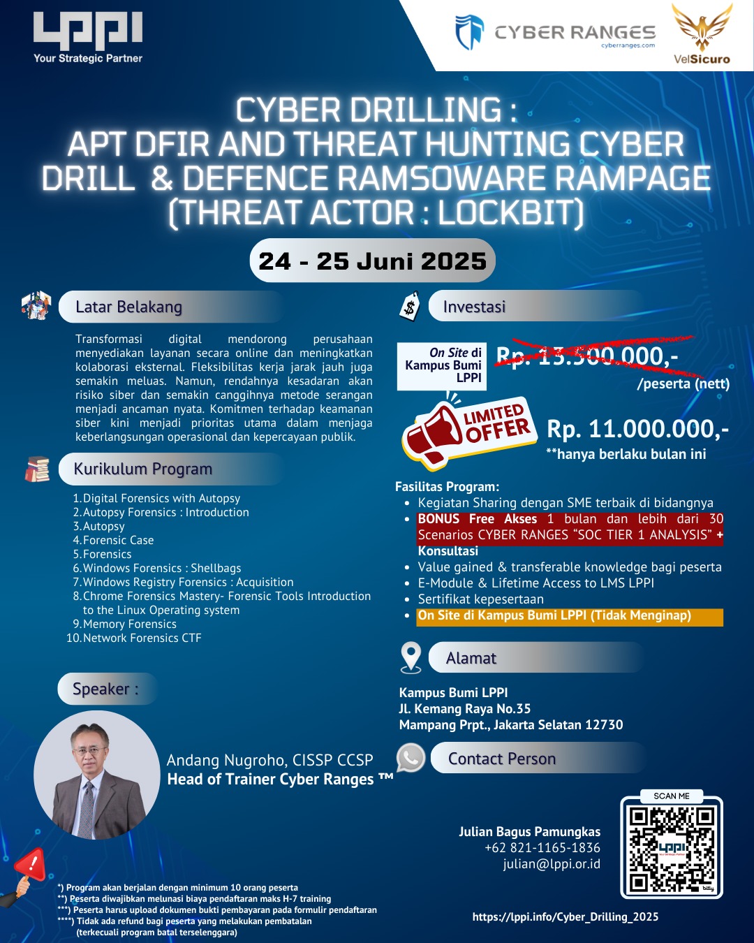 CYBER DRILLING: APT DFIR AND THREAT HUNTING CYBER DRILL & DEFENCE RANSOMWARE RAMPAGE (THREAT ACTOR: LOCKBIT)